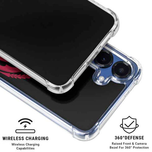 Game of Thrones: House Targaryen Galaxy S25 Clear Case